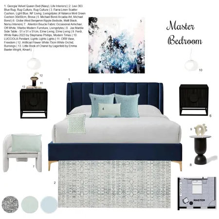 Bedroom final v2 Interior Design Mood Board by Efi Papasavva on Style Sourcebook