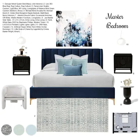 Bedroom final v2 draft 3 Interior Design Mood Board by Efi Papasavva on Style Sourcebook
