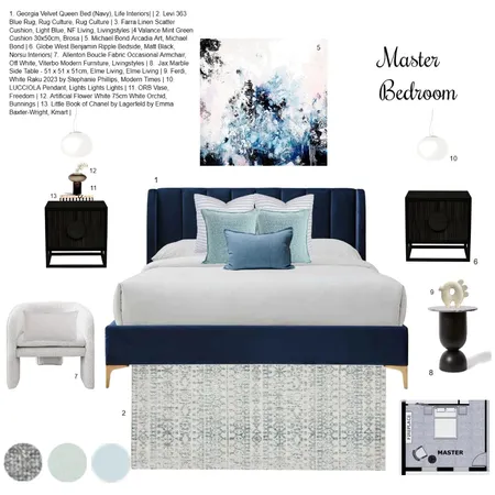 Bedroom final v2 draft 3 Interior Design Mood Board by Efi Papasavva on Style Sourcebook