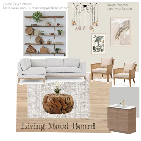 Living Room Interior Design Mood Board by AndreG on Style Sourcebook