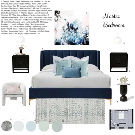 Bedroom final v2 draft 4 Interior Design Mood Board by Efi Papasavva on Style Sourcebook