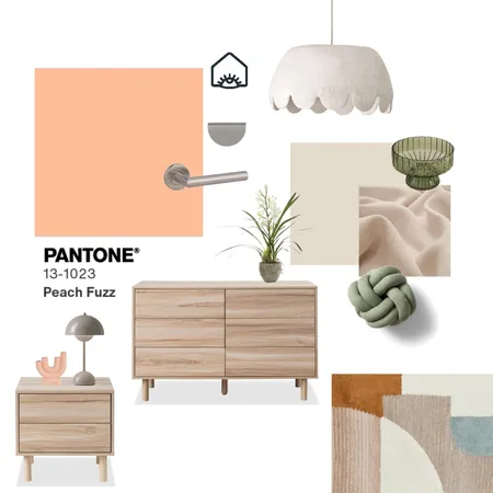 Peach Fuzz design inspo2 Interior Design Mood Board by ADesignAlice on Style Sourcebook