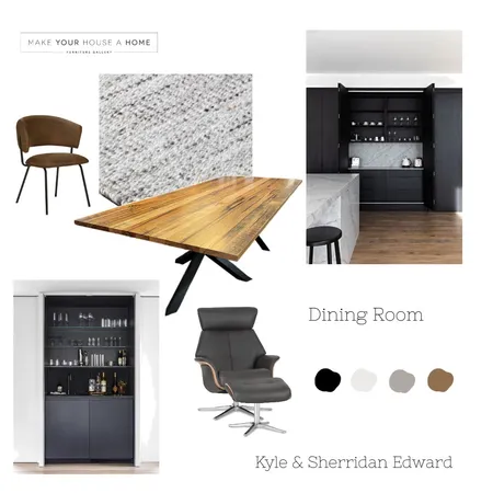 Edward Dining Room Mood Board Interior Design Mood Board by MarnieDickson on Style Sourcebook