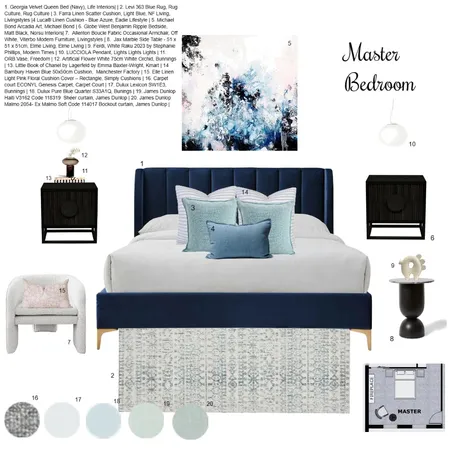 Bedroom final v2 draft 5 - 18 12 23 Interior Design Mood Board by Efi Papasavva on Style Sourcebook