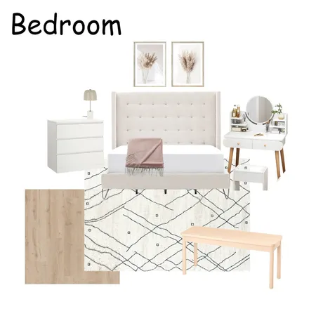 Bedroom 2 Interior Design Mood Board by wongvi1 on Style Sourcebook