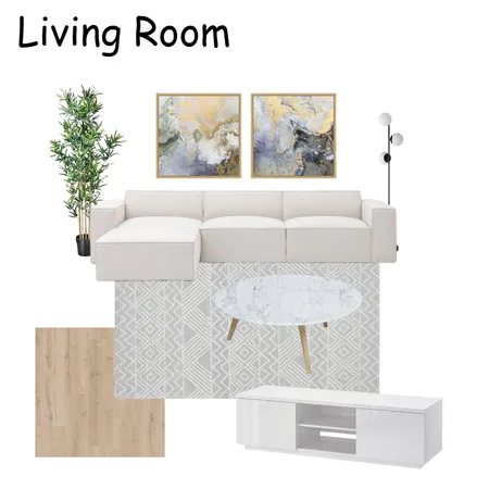 Living Room 1 Interior Design Mood Board by wongvi1 on Style Sourcebook