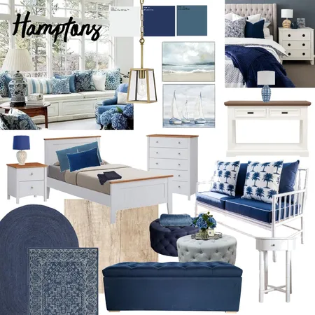 Hamptons Interior Design Mood Board by Beck Bekkers on Style Sourcebook