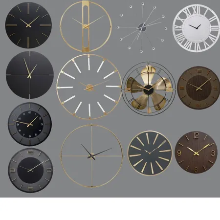 CLOCKS Interior Design Mood Board by vickthes on Style Sourcebook