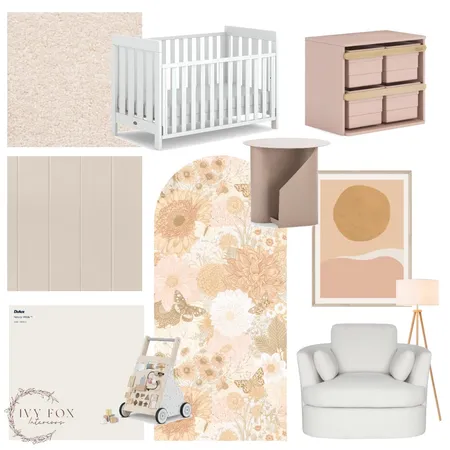 nursery Interior Design Mood Board by Ivy Fox Interiors on Style Sourcebook