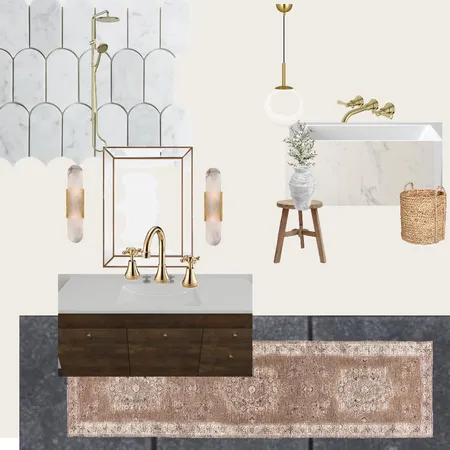 ENSUITE CONCEPT 3 Interior Design Mood Board by bekbatham on Style Sourcebook