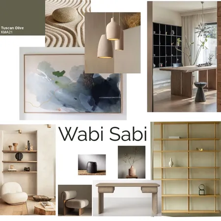 Wabi Sabi Interior Design Mood Board by ArwaI on Style Sourcebook