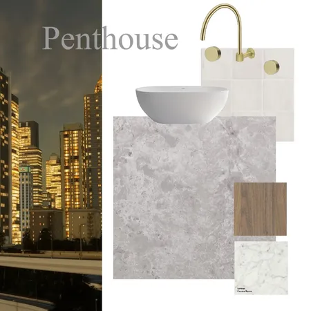 Penthouse Bathroom Package Interior Design Mood Board by ambertiles.com.au on Style Sourcebook