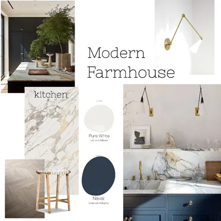 Modern farmhouse Interior Design Mood Board by Annie Wood on Style Sourcebook