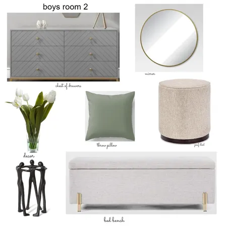 hadiza boys room 2 Interior Design Mood Board by Oeuvre designs on Style Sourcebook