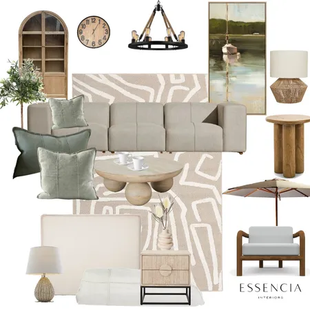 Coastal Natural Home Interior Design Mood Board by Essencia Interiors on Style Sourcebook