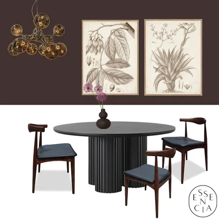 Dark Luxe Interior Design Mood Board by Essencia Interiors on Style Sourcebook