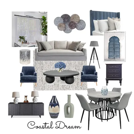 coastal dream Interior Design Mood Board by Designer Ruby on Style Sourcebook