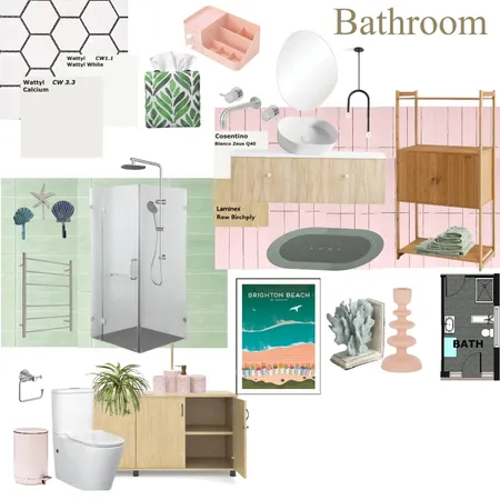 Bathroom Interior Design Mood Board by rauminteriors on Style Sourcebook