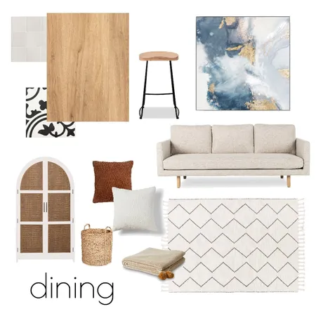 Scandi Dining/Living Room Interior Design Mood Board by Nadushka on Style Sourcebook