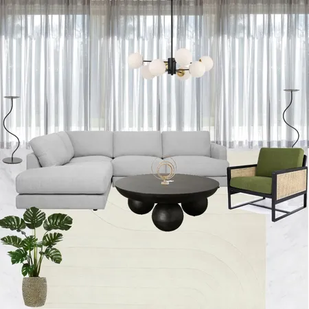 modern style living 16/11/23 Interior Design Mood Board by Aroma Deco Interiors on Style Sourcebook