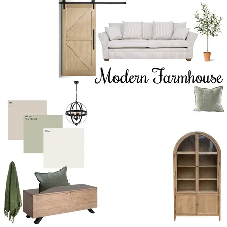 Modern Farmhouse Interior Design Mood Board by AshleighN on Style Sourcebook