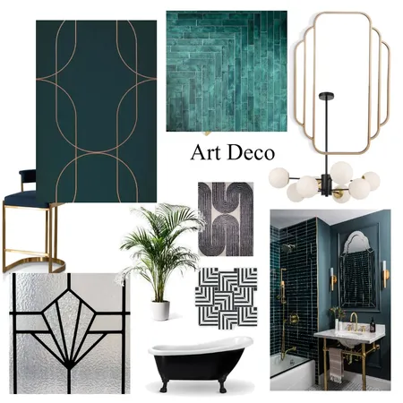 Art Deco Interior Design Mood Board by Tarnya on Style Sourcebook