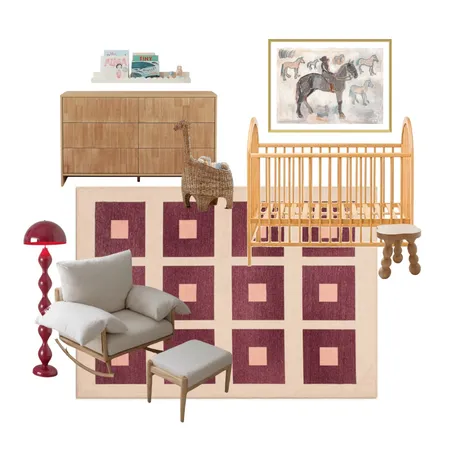 Nursery Room Interior Design Mood Board by Jessica Waterson on Style Sourcebook