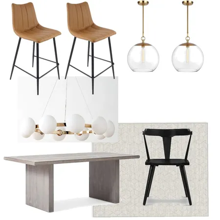 Katelyn DR and kitchen tan Interior Design Mood Board by Jennjonesdesigns@gmail.com on Style Sourcebook