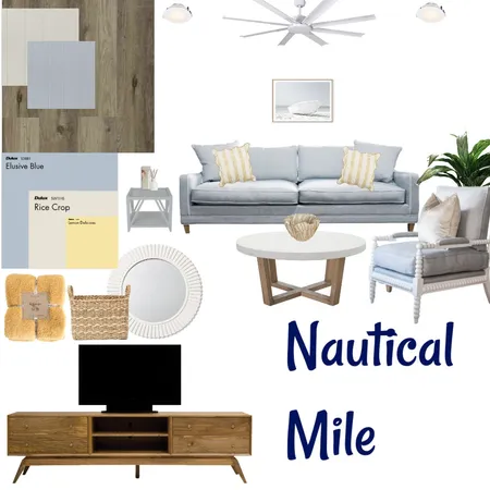 The Nautical Mile Interior Design Mood Board by sararj1999@gmail.com on Style Sourcebook