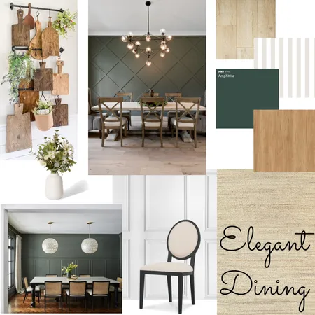 Dining Room Interior Design Mood Board by Faith Designs on Style Sourcebook