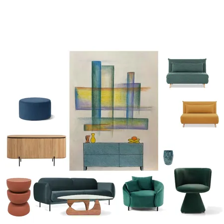 Loby Interior Design Mood Board by Theoktisti on Style Sourcebook