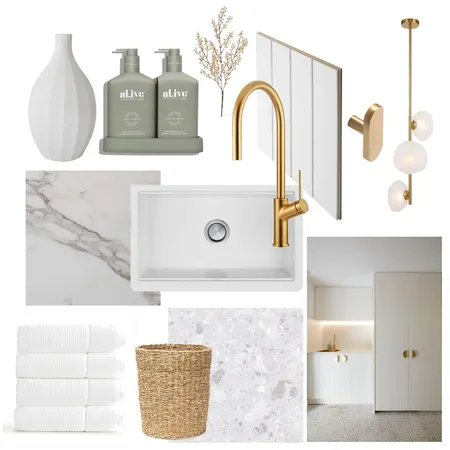 Laundry Inspiration Interior Design Mood Board by Oliveri on Style Sourcebook