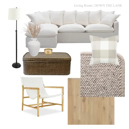 Living Room Interior Design Mood Board by DOWN THE LANE by Tina Harris on Style Sourcebook