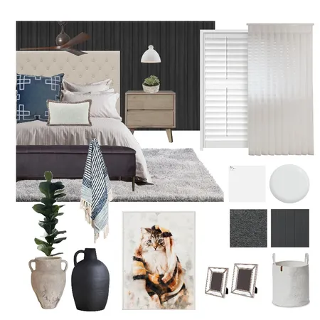 Master Suite Sample Board Interior Design Mood Board by gelyelkina23 on Style Sourcebook