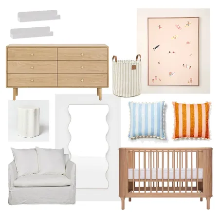 Nursery 2 Interior Design Mood Board by Hope & Me Interiors on Style Sourcebook