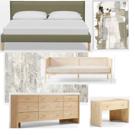 Kaitlyn bed green Interior Design Mood Board by Jennjonesdesigns@gmail.com on Style Sourcebook