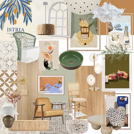 Warm Retro Interior Design Mood Board by ellie.sawyer317 on Style Sourcebook