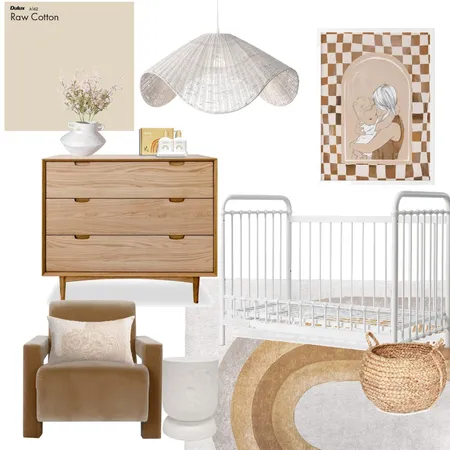 Neutral Nursery Interior Design Mood Board by Urban Road on Style Sourcebook