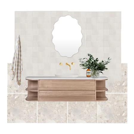 Nudie Rudie Bathroom Interior Design Mood Board by The Sanctuary Interior Design on Style Sourcebook