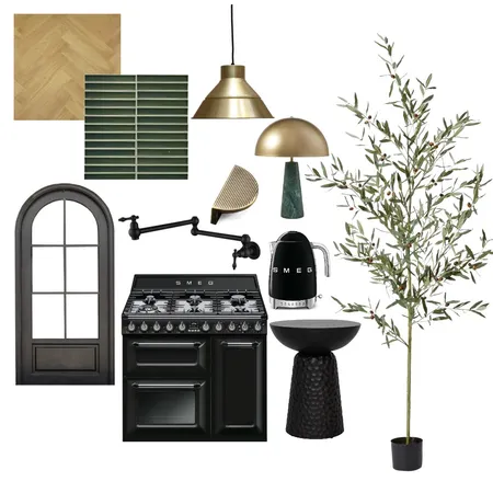 emerald kitchen Interior Design Mood Board by NKW on Style Sourcebook