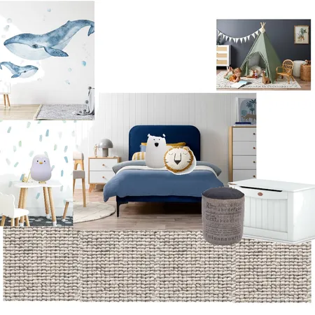 Boys bedroom Interior Design Mood Board by Red House Reno on Style Sourcebook