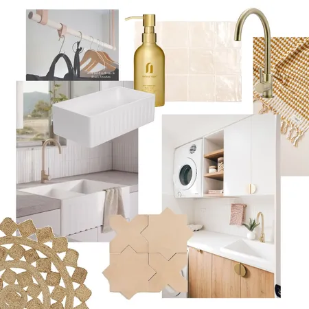 Laundry Interior Design Mood Board by GabriellejaneRose on Style Sourcebook