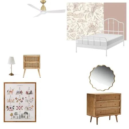 Mayas Bedroom Interior Design Mood Board by Nicole Williams on Style Sourcebook