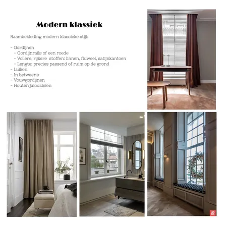 Modern Klassiek Raambekleding Interior Design Mood Board by JBD Design on Style Sourcebook