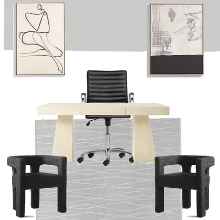 Jenn’s office black chairs Interior Design Mood Board by Jennjonesdesigns@gmail.com on Style Sourcebook