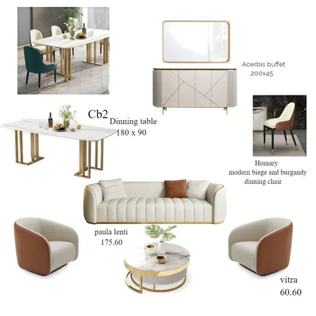 dinning Interior Design Mood Board by aliaa on Style Sourcebook