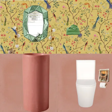 Powder Room Updates 7 Interior Design Mood Board by dl2407 on Style Sourcebook