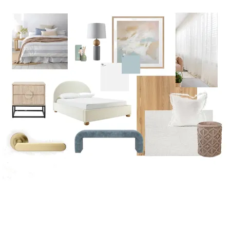 Coastal Bedroom Interior Design Mood Board by Suellen James on Style Sourcebook