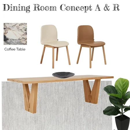 A&R Dining Room 2 Interior Design Mood Board by Lisa Crema Interiors and Styling on Style Sourcebook