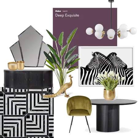 Hollywood Glam Interior Design Mood Board by gadwilliams87@gmail.com on Style Sourcebook